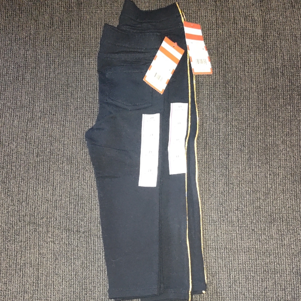 Black Leggings for Toddlers Bundle 2T And 3T